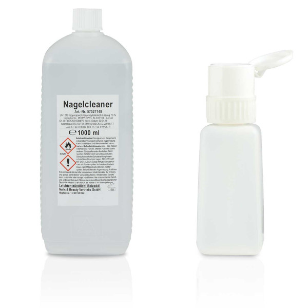 Nails Factory Nagel Cleaner 1000ml+Pumpflasche 250ml