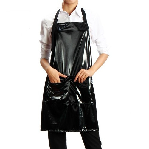 PVC Apron Colour Black